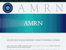 Tablet Screenshot of amrn.com