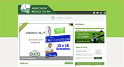 Desktop Screenshot of amrn.org.br