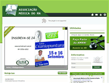 Tablet Screenshot of amrn.org.br